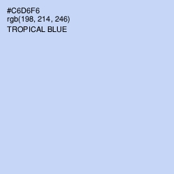 #C6D6F6 - Tropical Blue Color Image